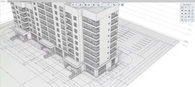 Проектирование многоэтажного здания