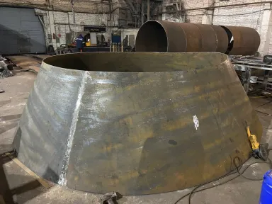 Металлические конусы по чертежам