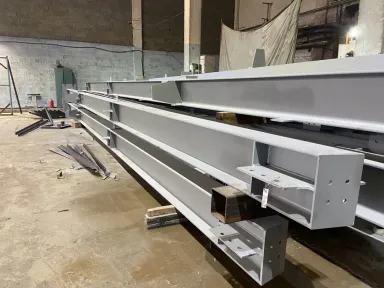 Металлоконструкции колонны ангара Ст 3