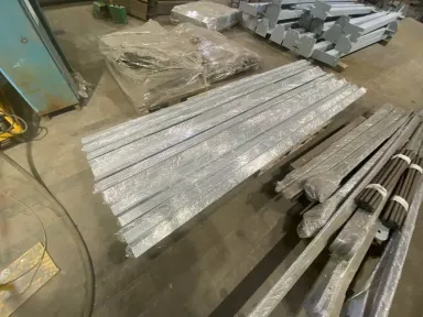 Изготовление стального уголка 40х63