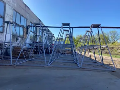 Металлоконструкции защитных куполов от БПЛА