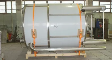 Изготовление вертикальных реакторов для химических процессов