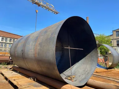 Футляр сварной из обечаек