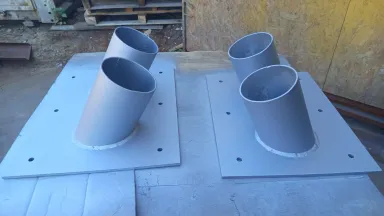 Изготовление узла ввода кабелей