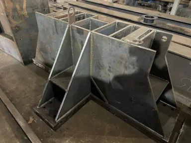 Рама фундаментная для рудной мельницы