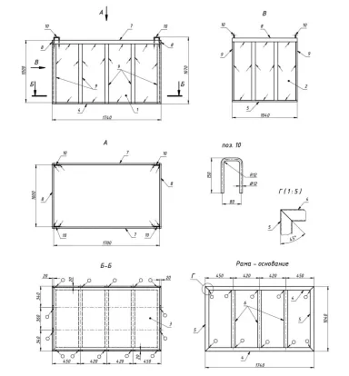 Изготовление тар для металлолома