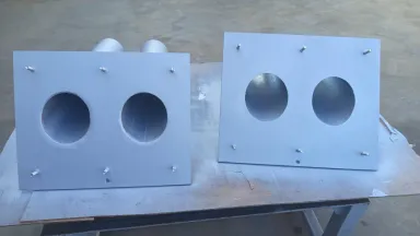 Изготовление узла ввода кабелей